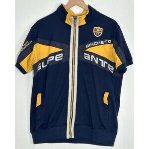 Bincheto yacht racung STR 95 Jersey 2XL full zip blue yellow dnice Backward Poin